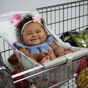 Floral Baby Shopping Cart Hammock